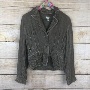 Anthropologie Jackets & Coats - Anthro Odille velvet jacket size 8 Anthropologie Jackets & Coats - Anthro Odille velvet jacket size 8